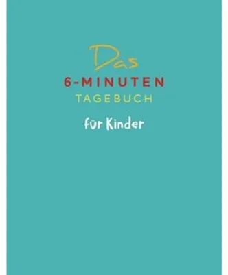 Obrázok produktu pre Das 6-Minuten-Tagebuch für Kinder (petrol) (Buch)