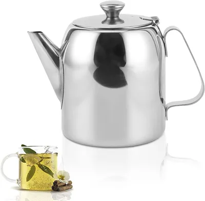Produktbild von Edelstahl Teekanne - Kaffeekanne Teekanne für Restaurants (600ML)