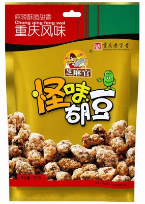 Produktbild von Zhimaguan Ackerbohnen Snack 120g