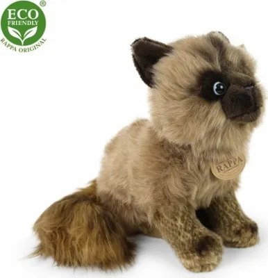 Obrázok produktu pre Plyšová kočka siamská 28 cm ECO-FRIENDLY