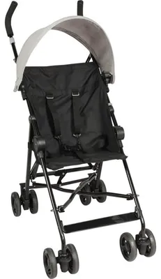 Imagen del producto de Cochecito para bebés Looping con capota fija | Estampado y blanco