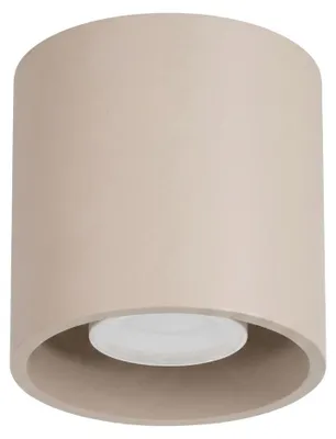 Immagine prodotto di Plafoniera ORBIS 1 taupe 1xGU10  10W alluminio 10x10x10cm Sollux Lighting