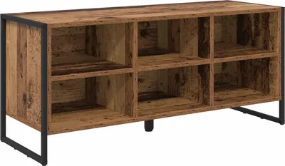 Obrázek produktu pro vidaXL Skříň na boty z recyklovaného dřeva 100 x 35 x 44 cm, dřevotřísková deska