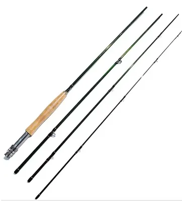 Productafbeelding van Secura Carbon Travelfly 270 cm - 4-delige carbon vliegvishengel lijnklasse 6/7