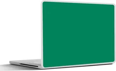 Produktbild von MuchoWow® Laptop Aufkleber Sticker Cover Grün - Wald - Farben 36.5x27.5 cm - Laptop-Sticker