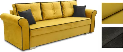 Produktbild von Sofa mit Schlaffunktion Pele (Senf)