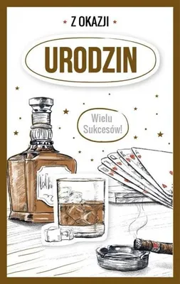 Zdjęcie produktu dla Kartka okolicznościowa Urodziny PS08 - AbCard