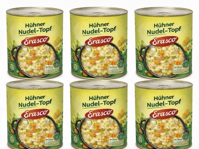 Produktbild von Erasco Hühner Nudeltopf 6 x 800g