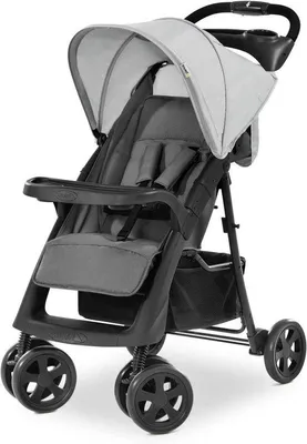 Productafbeelding van Buggy - Reisbuggy Kinderwagen - Compact Reizen - Lichtgewicht Inklapbaar - Tot 25 kg - Grijs