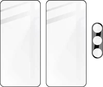 Produktbild von BIZON Edge 2x Bildschirmglas + Kameraglas Samsung Galaxy S24