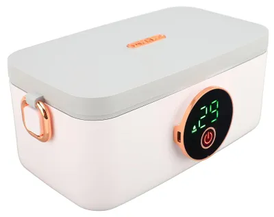 Elektrische Lunchbox 1L, USB-aufladbar, Schnellheizung, tragbar