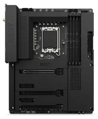 Produktbild von NZXT N7 Z790 - Motherboard - ATX - LGA1700 Sockel - Z790 Chipsatz - USB 3.2 Gen 2, USB 3.2 Gen 1, USB-C 3.2 Gen 2x2 - 2.5 Gigabit LAN - Onboard-Grafik (CPU erforderlich)
