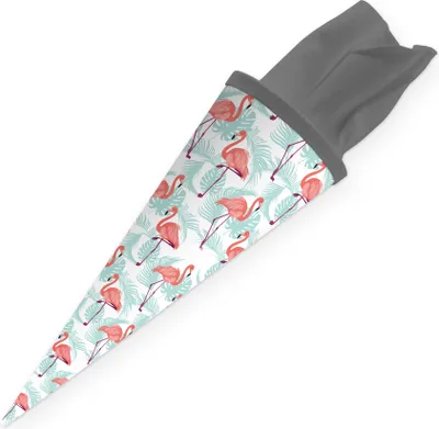 Produktbild von itenga Geschwister Schultüte 35cm "Flamingo"