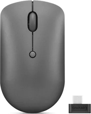 Image de Souris sans fil Lenovo 540, USB-C, Compacte, Ambidextre, Optique, Gris