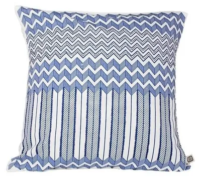 Obrázek produktu pro Povlak na polštář GRAPHIC 45x45 cm, modrý