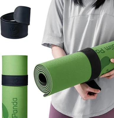 Imagen del producto de Cinta para esterillas de yoga, de 60 cm de largo, color , compacta, ideal para esterillas de yoga