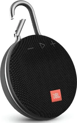 Produktbild von JBL Clip 3, 1.0 Kanäle, 4 cm, 3,3 W, 120 - 20000 Hz, 80 dB, Verkabelt & Kabellos, JBLCLIP3BLK