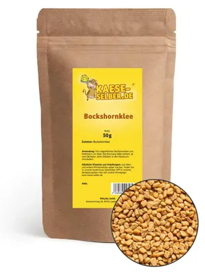 Produktbild von Bockshornklee 50 g – speziell für die Käseherstellung
