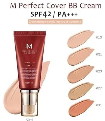 Zdjęcie produktu dla Krem bb perfect cover do twarzy spf 42 pa+++ nawilżający natural