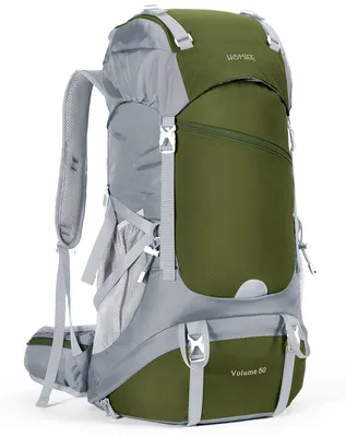 Produktbild von Wasserdichter Trekking-Rucksack, 50 Liter, mit Regenhülle