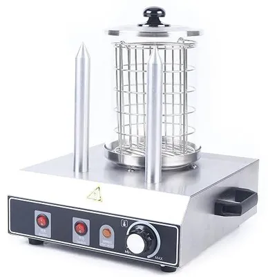 Produktbild von Catering Hot Dog, Maschine Professionell Kommerzielle Würstchenwärmer Hot Dog Maker Maschine Wurstkocher Bockwurstwärmer