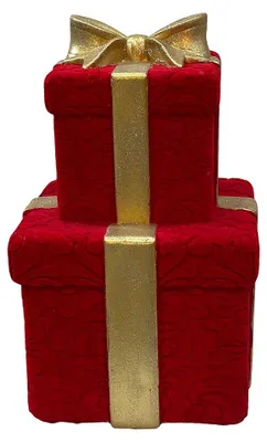 Productafbeelding van Clayre & Eef kerstdecoratie, rood, kunststof