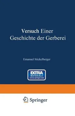 Obrázek produktu pro Versuch einer Geschichte der Gerberei