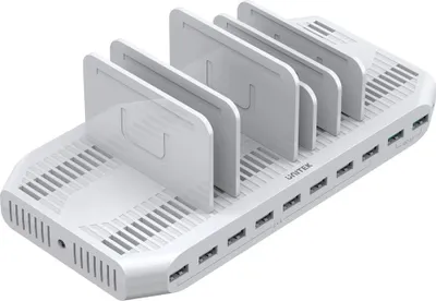 Zdjęcie produktu dla Unitek UNITEK CHARGING STATION 10X USB 2.4A 60W WHITE