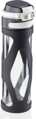 Produktbild von Leifheit 03254, 600 ml, Tägliche Nutzung, Fitness, Sport, Schwarz, Transparent, Glas, Polypropylen (PP), Silikon, Erwachsener, Mann/Frau