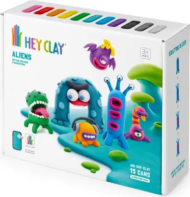 Immagine prodotto di Set TMT HeyClay, Alien, confezione da 15 HCL15019 07865