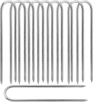 Produktbild von Famanu U-Grondanker 30 cm - 10 Stück - verzinkte Zeltanker
