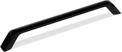 Produktbild von Möbelgriff BLACKLINE II BA 192 mm schwarz matt