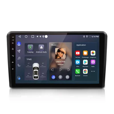 Immagine prodotto di Autoradio CarPlay Android Auto per Audi A3 S3 RS3 8P 8V 2003-2013 Android 15 GPS Navi WIFI BT DAB+ SWC USB 2GB+64GB