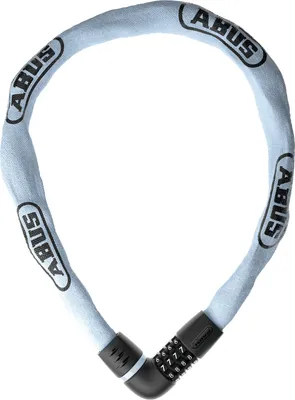 Immagine prodotto di Lucchetto a catena ABUS Tresor 6807C - lucchetto a combinazione con catenaccio a 360°, catena in acciaio spessa 7 mm, codice di combinazione a 4 cifre - lucchetto per bicicletta con livello di sicurezza 7 - lunghezza 110 cm, blu