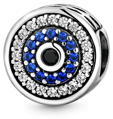 Produktbild von Gnoce Charm Evil Eye FVC218 Silber