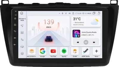 Image de Autoradio, écran 9 pouces, système d'exploitation Android 13, S4-4G 8Core-4G 32G