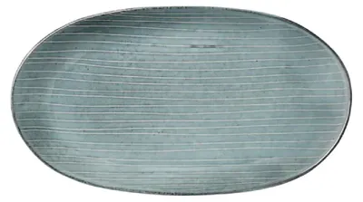 Immagine prodotto di Broste Copenhagen, piatto ovale "Nordic Sea", dimensioni 30 x 17 cm
