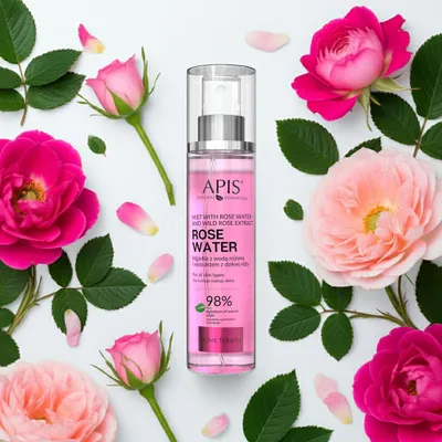 Produktbild von Apis | Gesichtswasser - 150 ml - Mit Rosenduft - Beruhigend & Erfrischend - Sanfte Hautpflege
