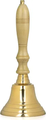 Productafbeelding van Tischglocke Messing 1D-5-PL 29 cm hoch