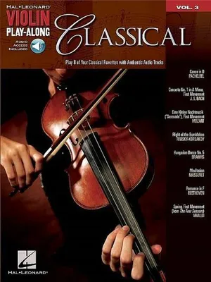 Obrázok produktu pre Classical - Violin Play-Along Volume 3 (Book/Online Audio)