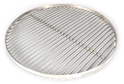 Produktbild von Grillrost RUND - 50cm aus Edelstahl - Handwerksprodukt -  Germany mit 3 Aufhängeösen