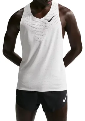 Produktbild von Laufshirt für Herren Nike AeroSwift SS 2026-Weiß-L