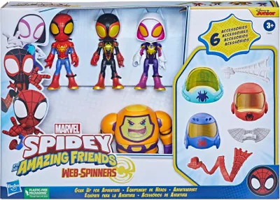 Produktbild von Spider-Man Spidey und Freunde Webspin Heroes vs Armin Zola FIGURES