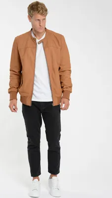 Produktbild von Maze Lederjacke 42020523 Herren cognac 3XL