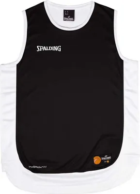 Produktbild von Spalding Hustle Basketballtrikot Herren - Schwarz / Weiß  | Größe: XL