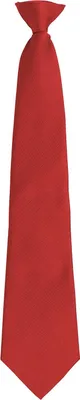 Produktbild von Premier - "Colours Fashion" Krawatte Zum Anklemmen für Herren/Damen Uni PC6753 (Einheitsgröße) (Rot)