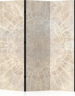 Produktbild von LUMASOUL Paravent einseitiger, Paravent Raumteiler Innen, Boho Motiv, 135x172 cm