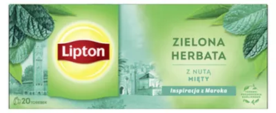 Zdjęcie produktu dla Lipton Green Tea Mint 20tb