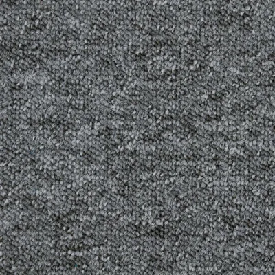 Produktbild von Teppichfliesen selbstliegend grau in Schlingen Qualität Robuste Teppichfliesen 50 x 50 cm ideal für Büro und Geschäft