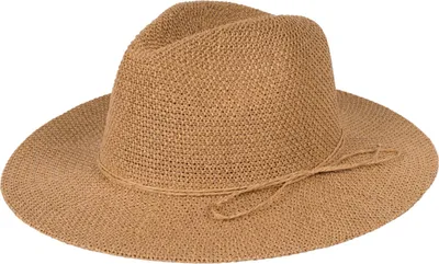 Produktbild von styleBREAKER Damen Panama Sonnenhut mit dünnem Hutband, Strohhut, Schlapphut, Sommerhut, Fedora Hut 04025040
